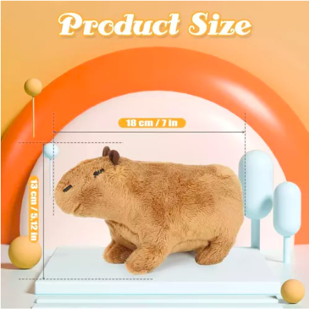 Capibara Peluche Niños-3