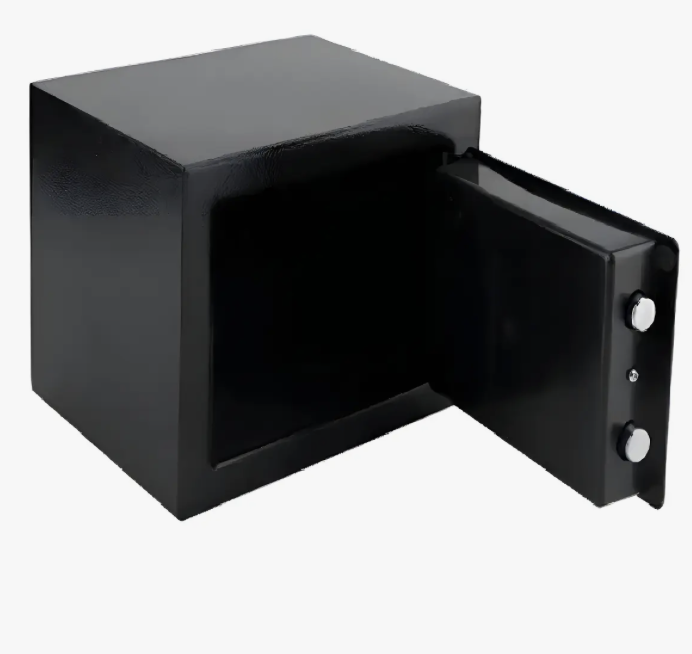 Caja seguridad llave teclado numerico-4