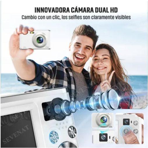 Video Cámara Digital 4k Fhd Cámara Dual Autoenfoque Selfies-2