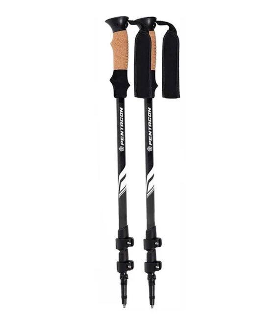 Bastones De Trekking Color Negro-0