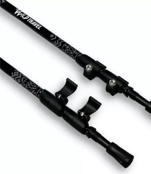 Bastones De Trekking Color Negro-2