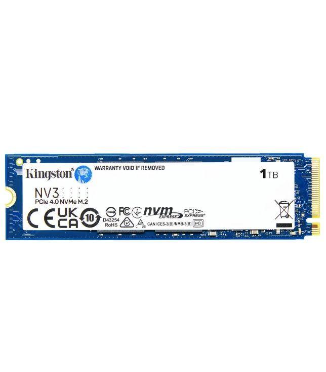 SSD Kingston Standard Nv3 con formato M 2 2280 Nvme 4 0 Gen 4x4 Ultra Fast de 1 TB-3