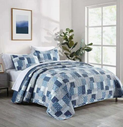 Cubrecama Quilt Reversible King-0