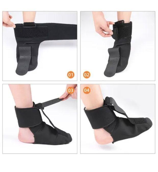Calcetín De Noche Para Fascitis Plantar-ortesis Caída Pie M-3