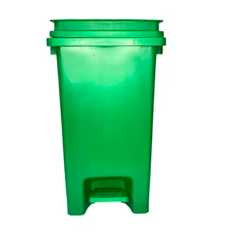 Basurero 20 Litros Pedal Verde-0