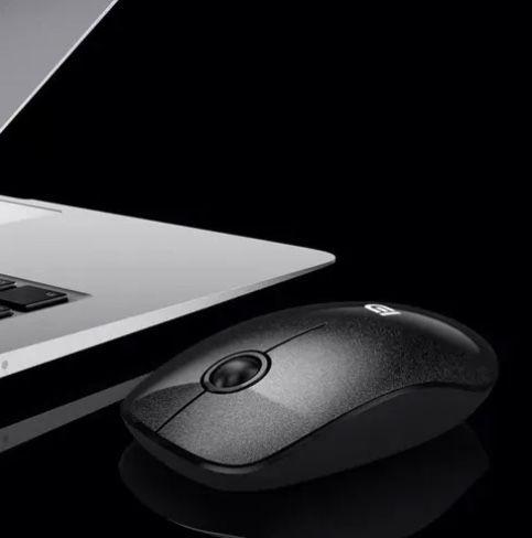 Mouse Inalámbrico Negro-3