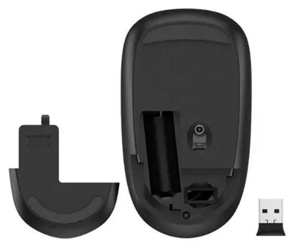 Mouse Inalámbrico Negro-5