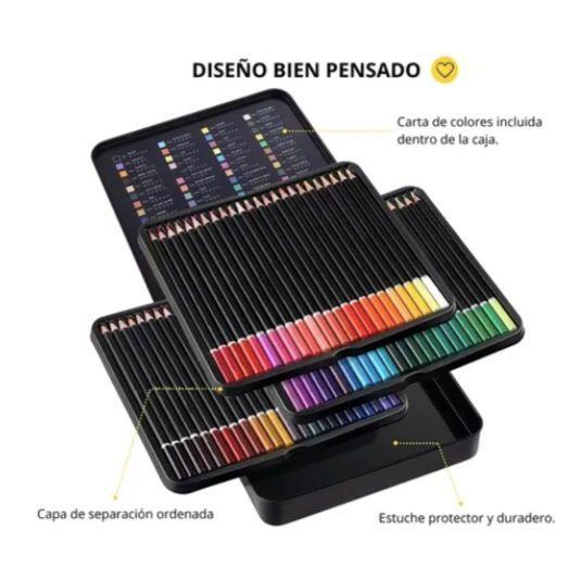 72 Colores Kit de Dibujo Profesional-3