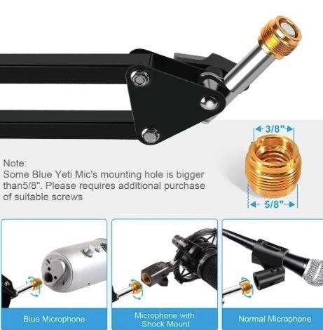 Soporte Brazo Micr fono-4