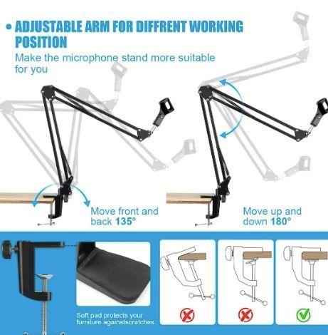 Soporte Brazo Micr fono-5