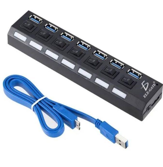 Alargador Usb 3 0 7 Puertos-3