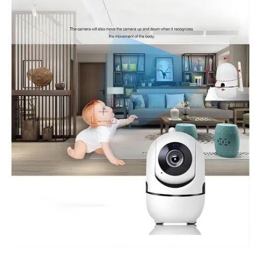 Mini Camara Inteligente Monitor De Bebe Sensor De Movimiento-3