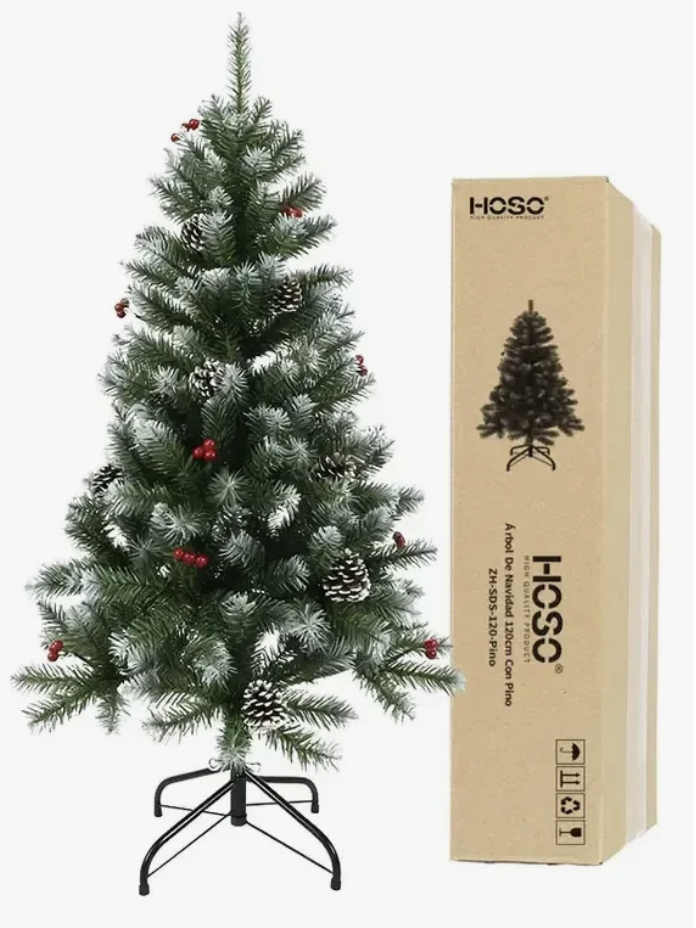 Mini arbol de navidad decorativo 20 Cm-0