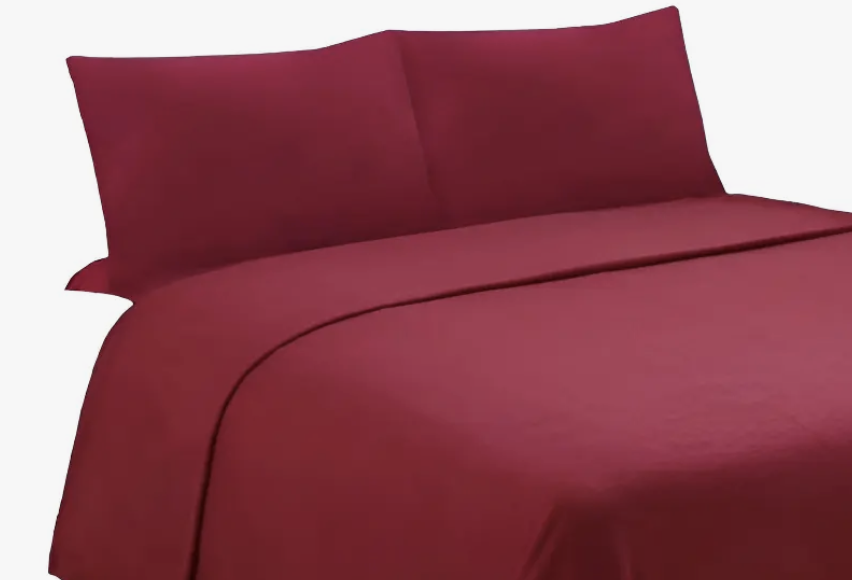Sabana de polar King color rojo-1