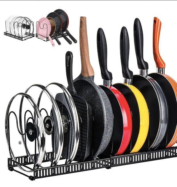 Rack Organizador De Ollas Expandible-4