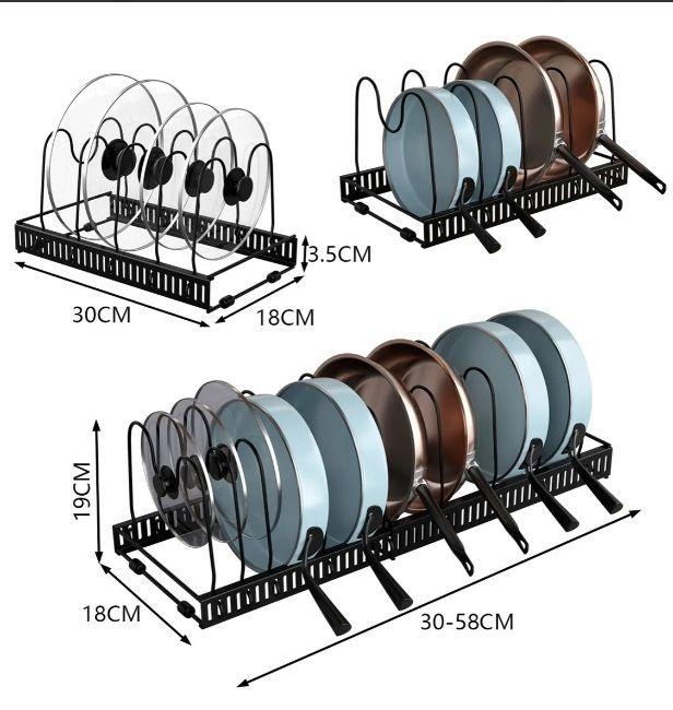 Rack Organizador De Ollas Expandible-5