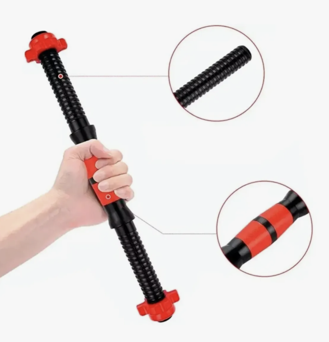 Set 2 de mancuernas ajustable de 15kg con union extensor-4