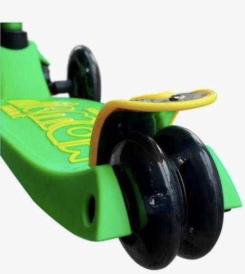 Scooter Monopatin Verde -3