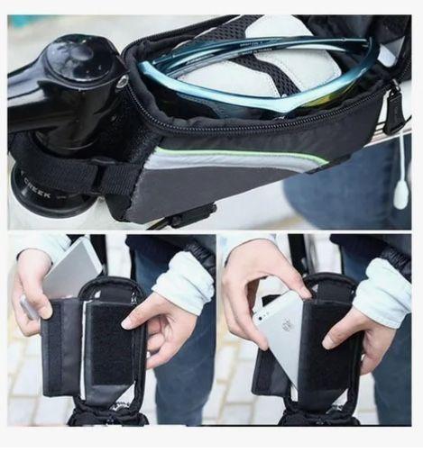  Bolso Delantero Bicicleta Porta Celular-3