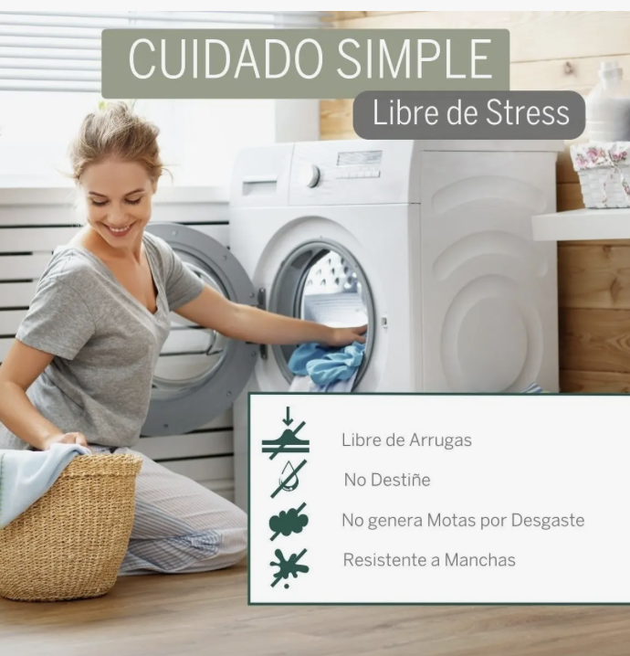 Sabanas Super King color blanco-2