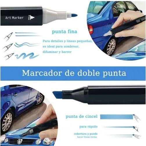 Kit 80 Lapices Doble Punta Para Pintar-2