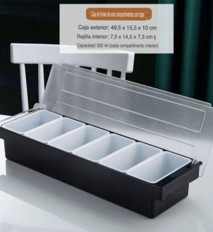 Caja Organizadora 6 Compartimientos Con Tapa-2