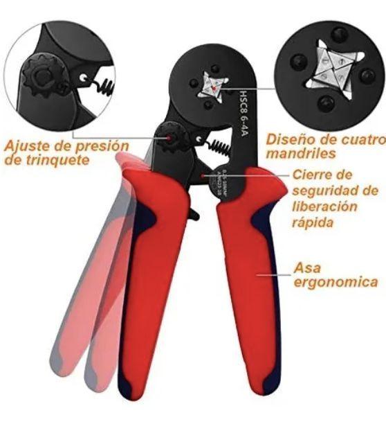 Alicate Aprieta Terminal Crimping Ferrule + 1200 Pcs-4