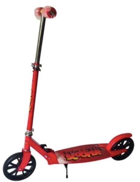 Scooter Monopatin Plegable Rojo-0