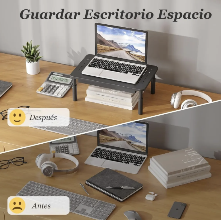 Base monitor soporte 3 alturas Notebook Pc-5
