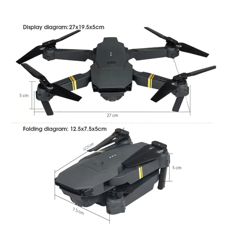 Drone 4k profesional dual camara Wifi Fpv 998 Pro-4