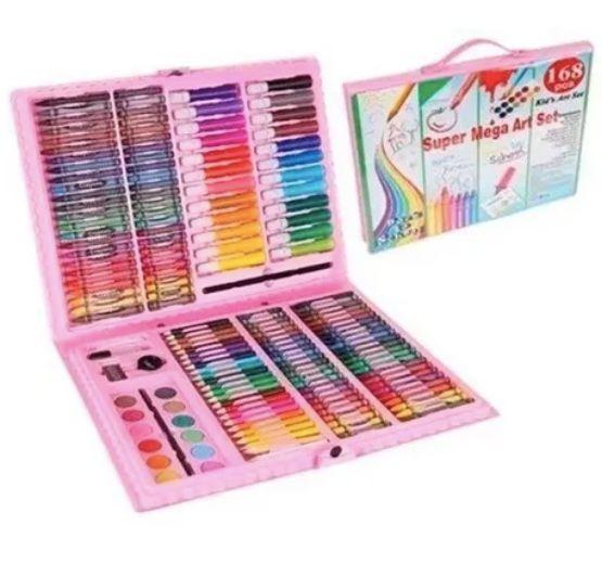 Set De Mega Arte Maleta De 168 Piezas-2