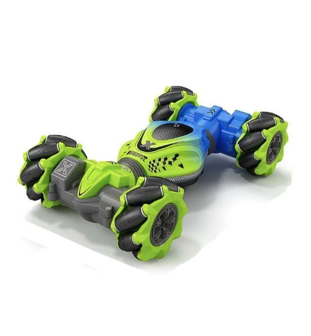 Auto Loco 4x4 Trucos Pro Con Control 2 4g Verde Spacezat-0