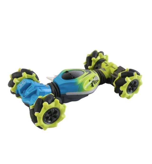 Auto Loco 4x4 Trucos Pro Con Control 2 4g Verde Spacezat-4