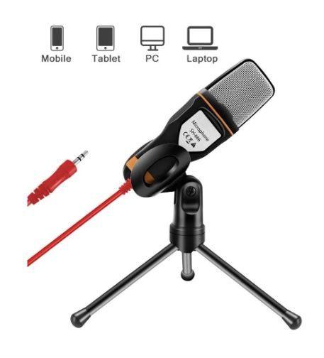Micr fono SF 666 Condensador Omnidireccional color negro-1