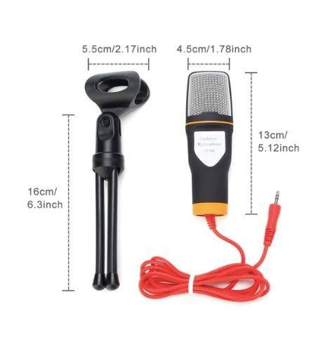 Micr fono SF 666 Condensador Omnidireccional color negro-2