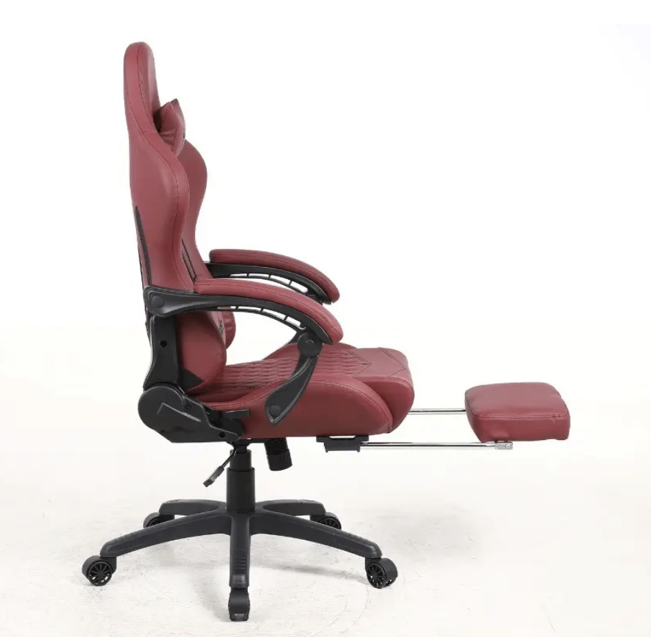Silla gamer profesional XL linea premium apoyapies-2