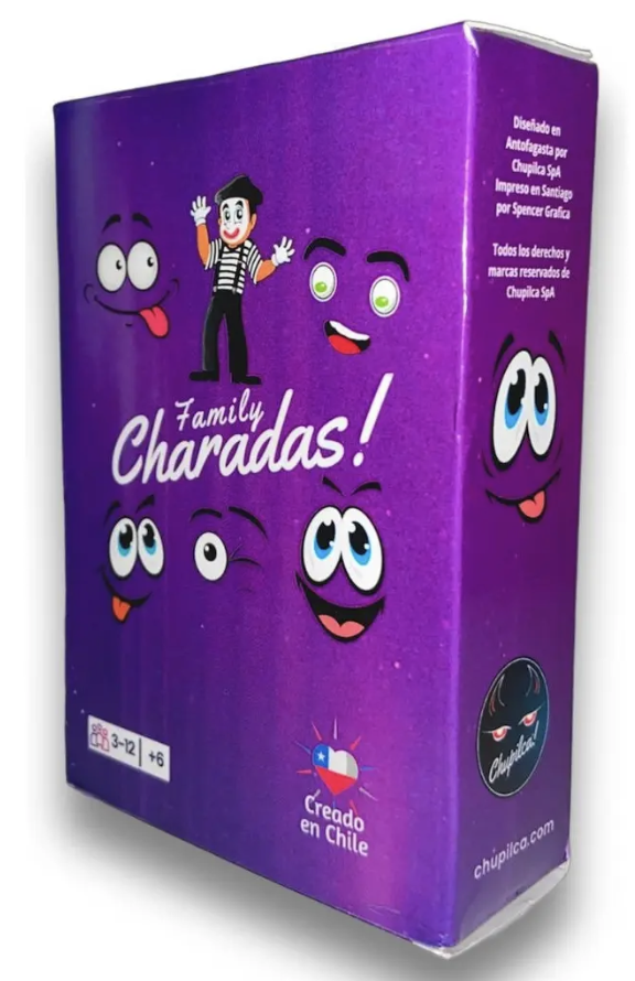 Chupilca Charadas Family Juego De Mesa Re r En Familia-3