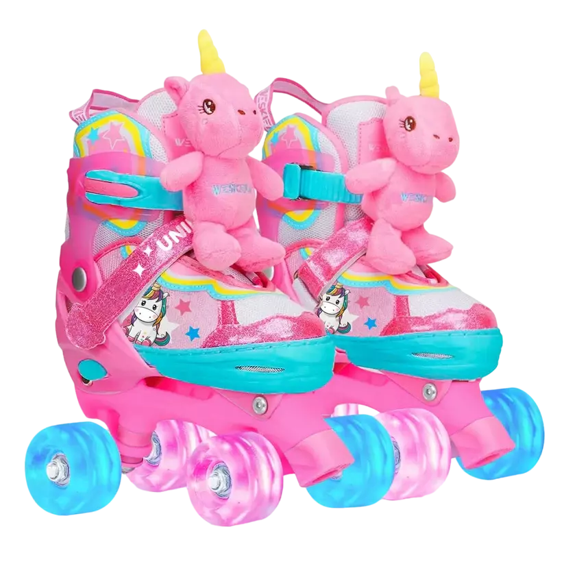 PATIN 4 RUEDAS UNICKAWAII PELUCHE -0