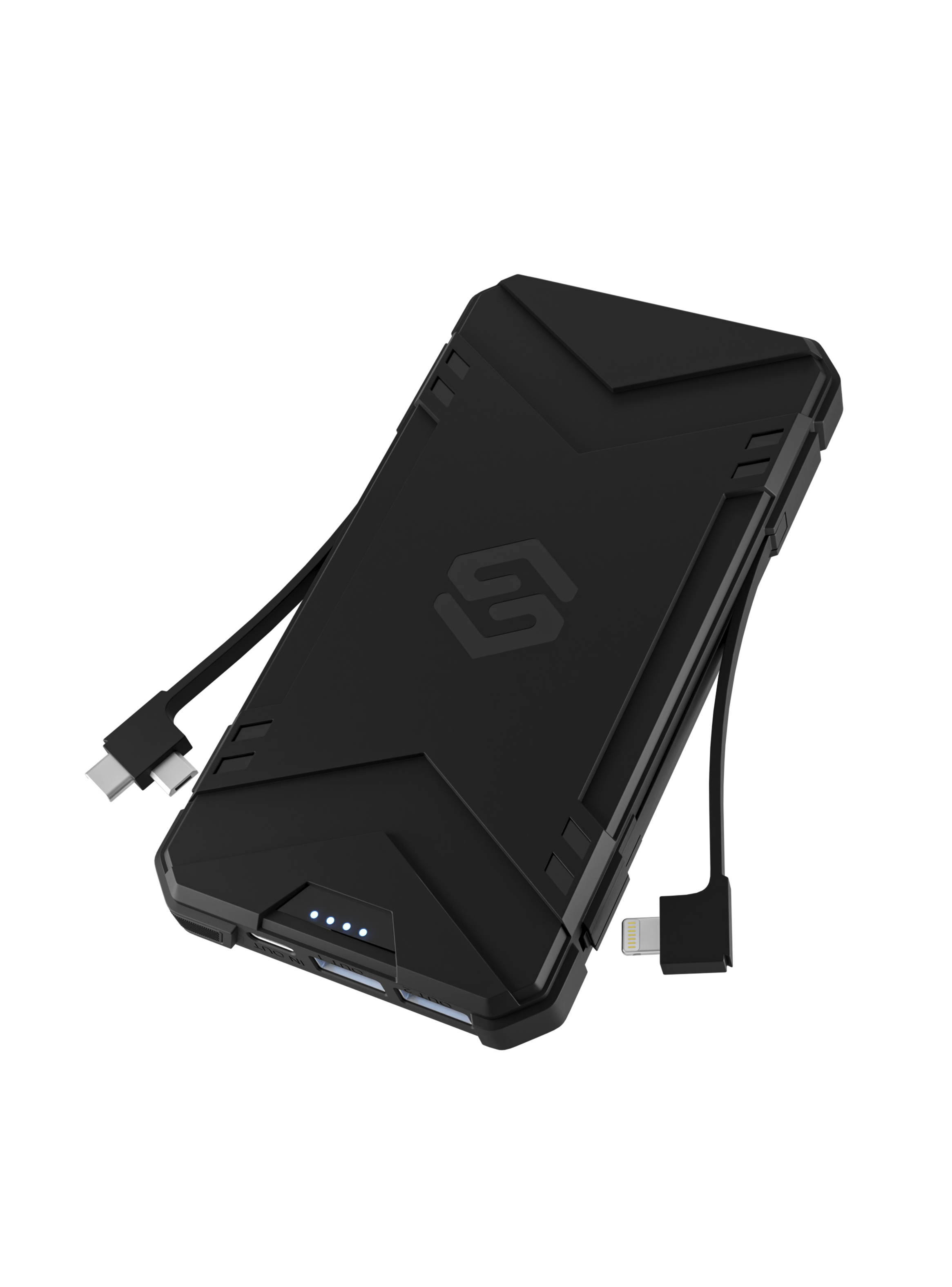 Bateria Externa Sleve Power X 10.000 mAh Black-0