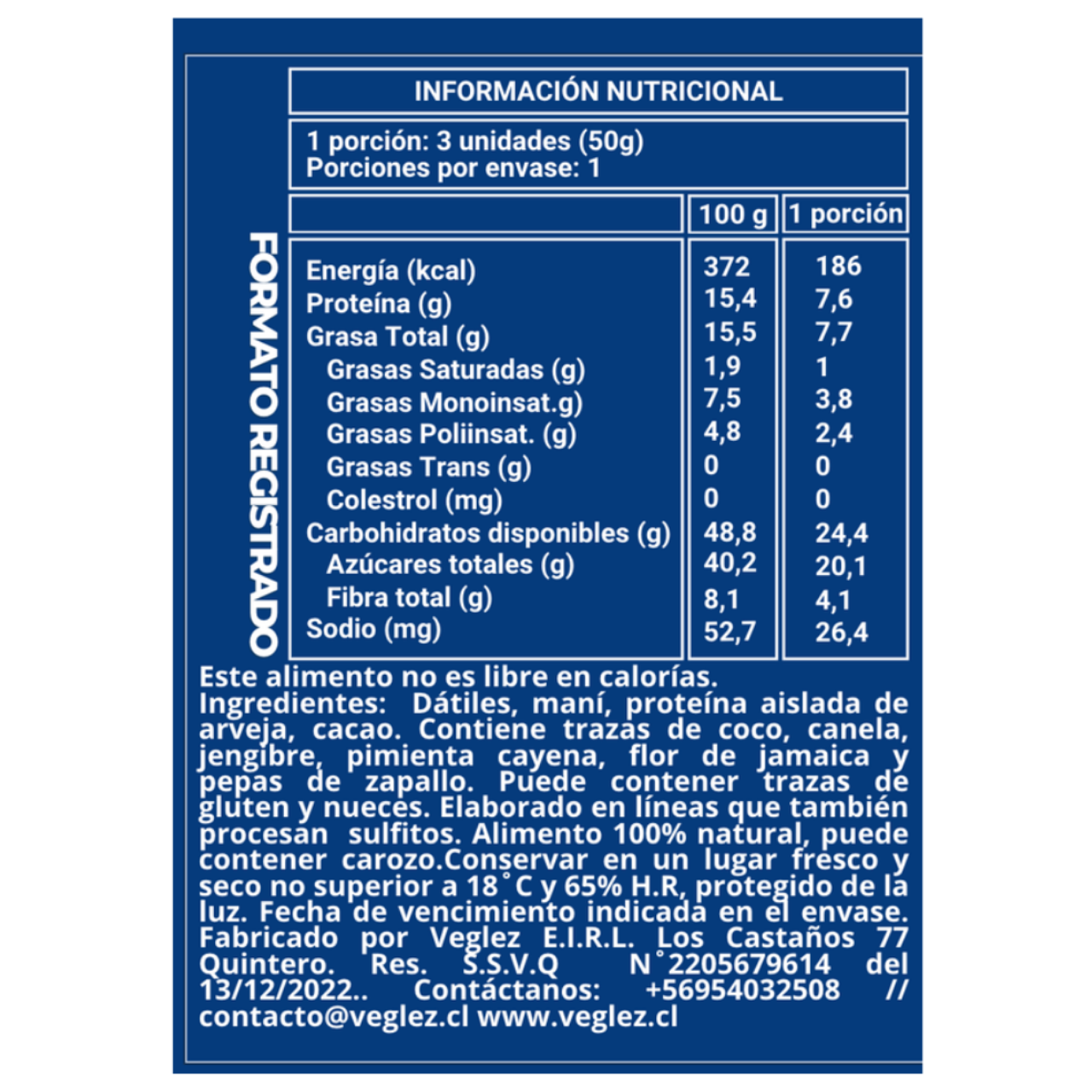 Shark Bar Protein Barra de proteina sabor datiles 10 unidades-2