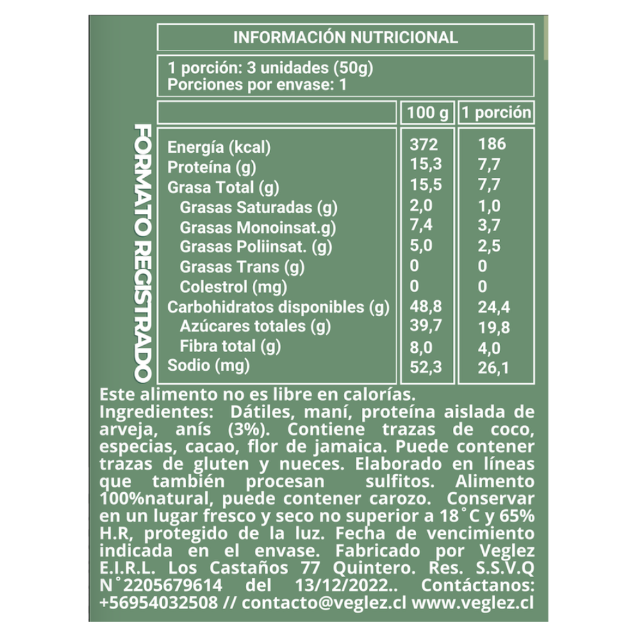 Shark Bar Protein Barra de proteina sabor Anis 10 unidades-2