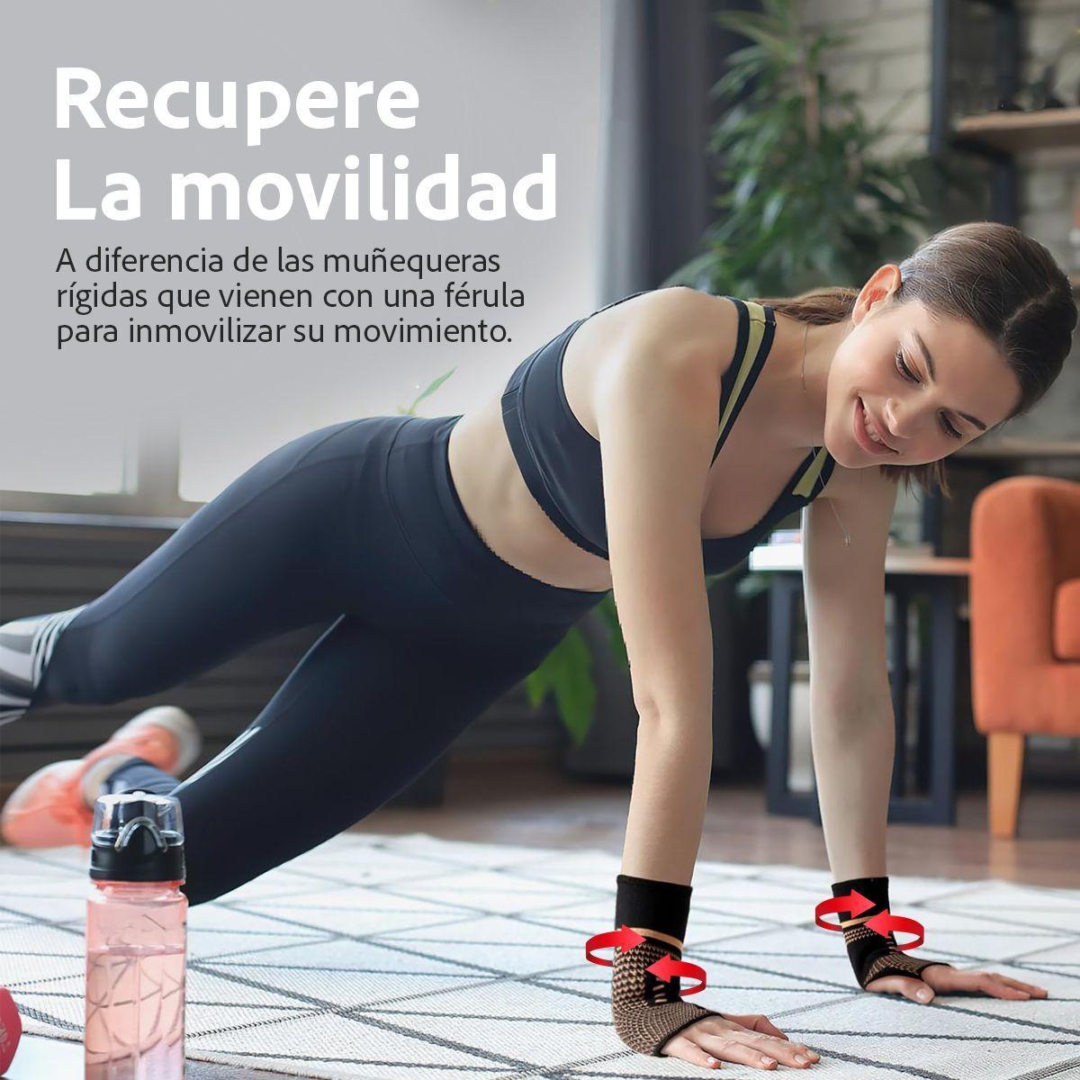 Venda Muñequera Elastica Ortopédica Compresión Muñeca Mano-1