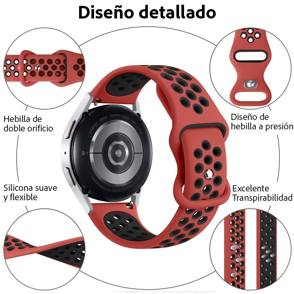 Correa Para Samsung Galaxy Watch 7-6-5-4 Edición Sports-1