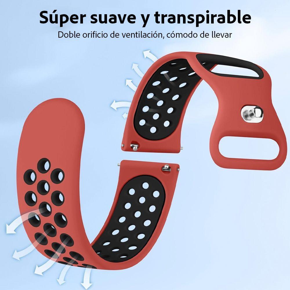Correa Para Samsung Galaxy Watch 7-6-5-4 Edición Sports-2