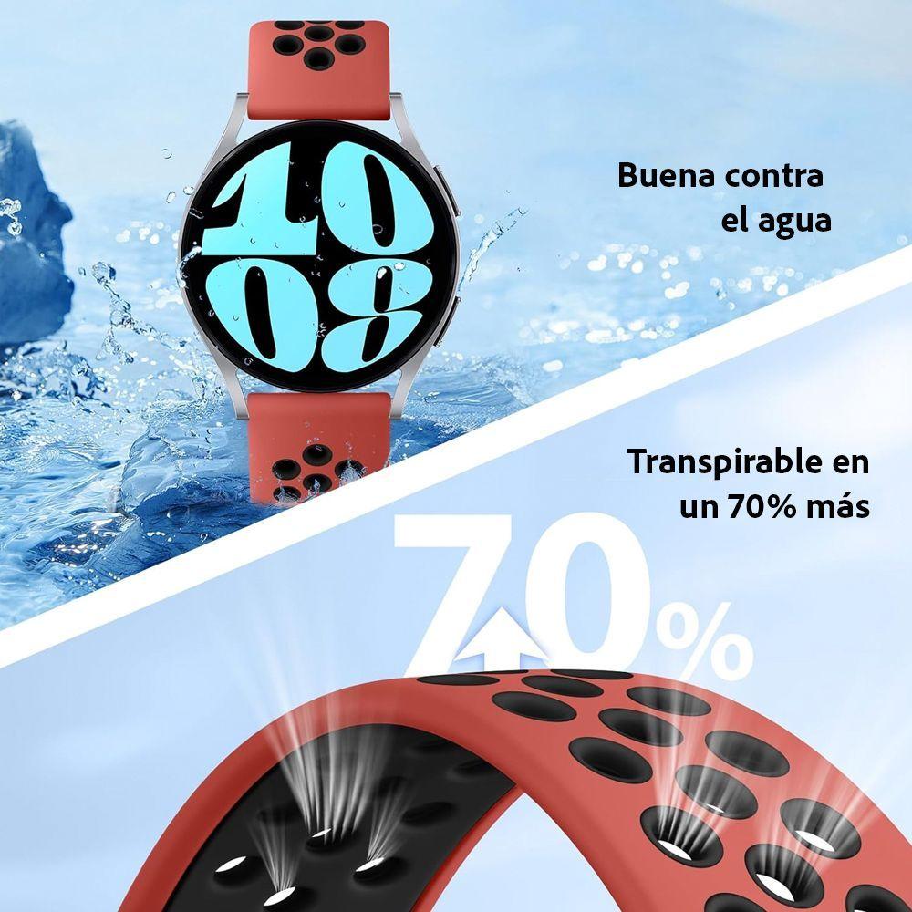 Correa Para Samsung Galaxy Watch 7-6-5-4 Edición Sports-4