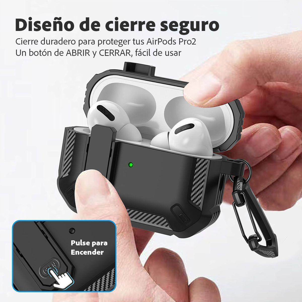 Funda Reforzada Para AirPods Pro / Pro 2 (2da Gen.)-1