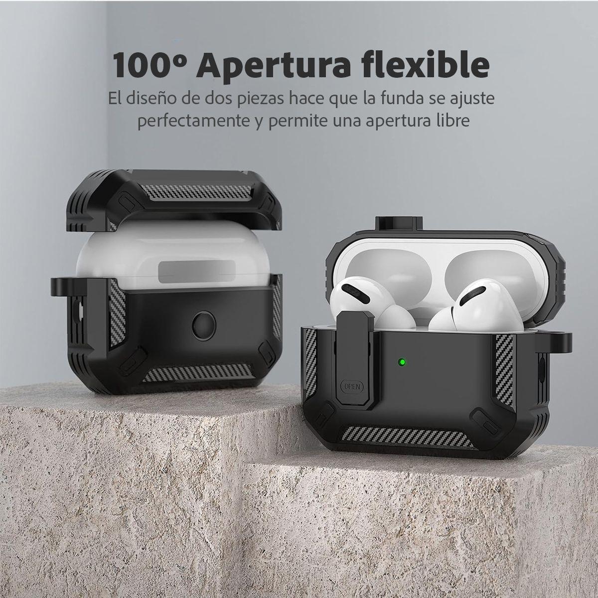 Funda Reforzada Para AirPods Pro / Pro 2 (2da Gen.)-3