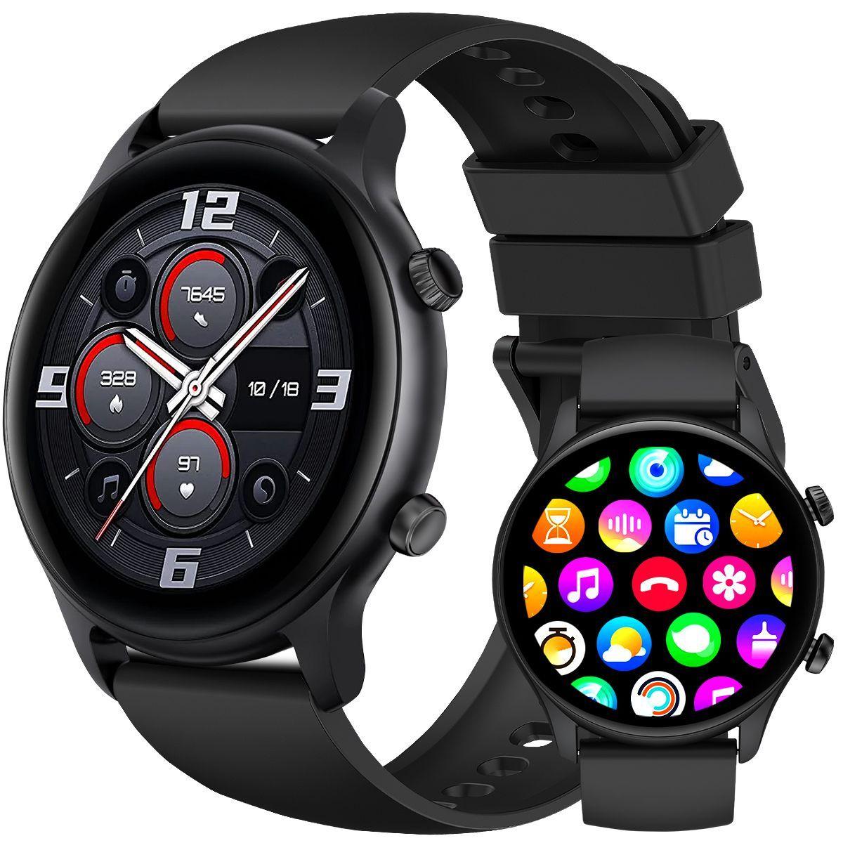 Reloj Inteligente Smart Watch Hombre Sweet Black Call-0