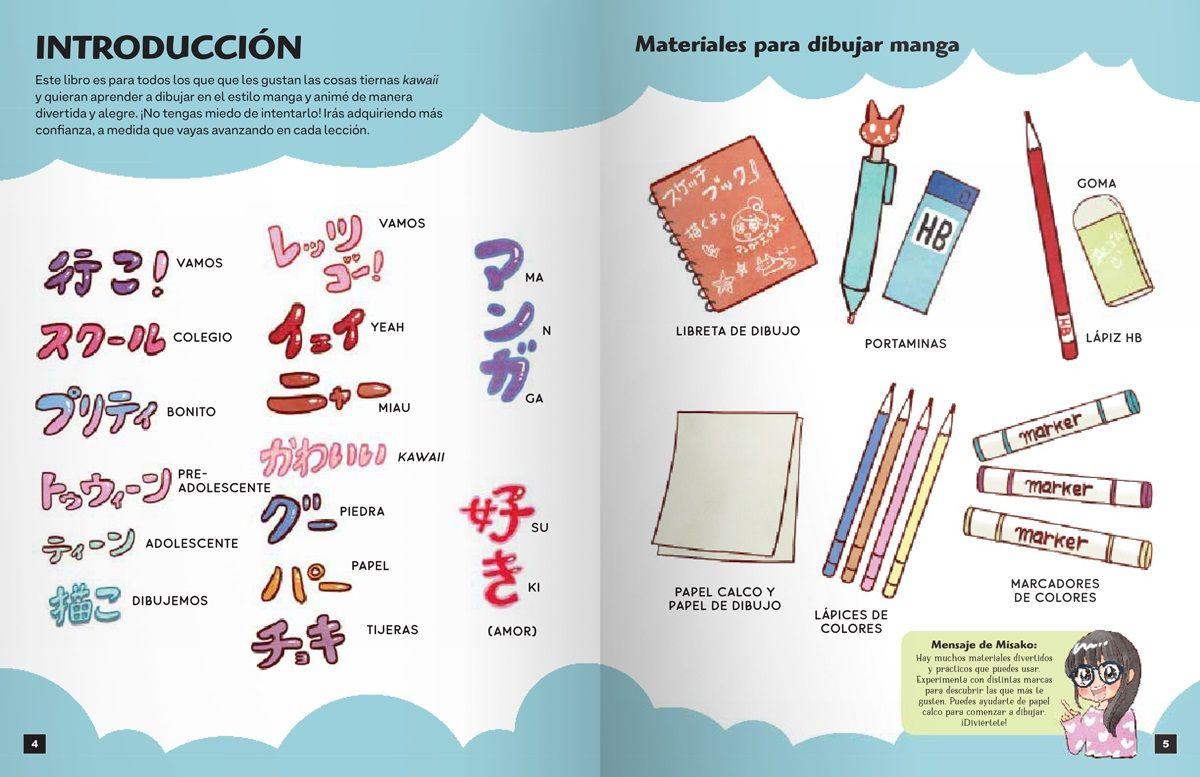Libro Como dibujar Manga Kawaii - PERSONAJES-2
