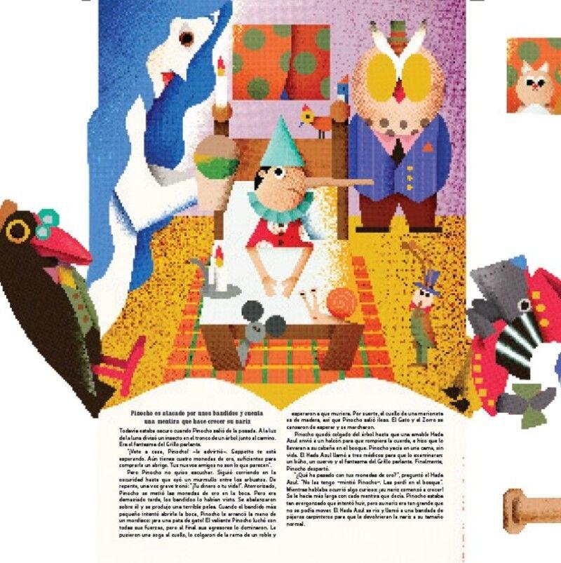 Libro Las Aventuras de Pinocho - Pop Up-4